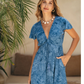 Khush Avelie Dress- Hazy Denim