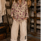 Jaded Gypsy To the point shirt Floral Party