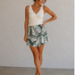 Khush Petra Skort-Drift Green