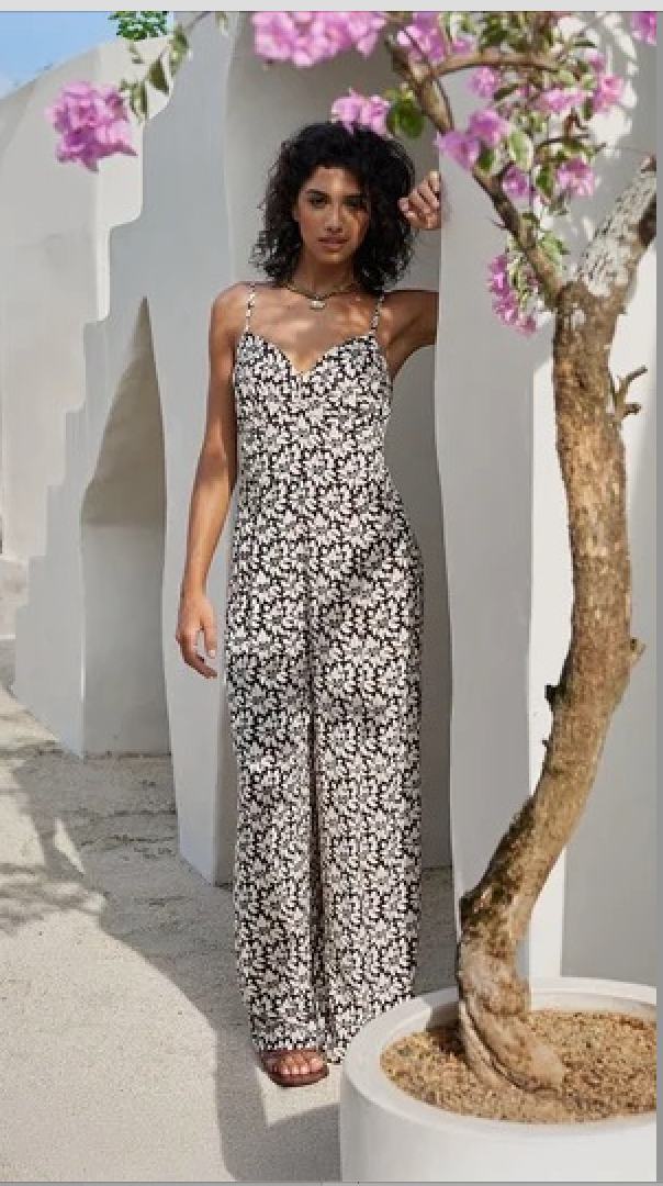 Khush Morena Jumpsuit-Bloomcrest Black