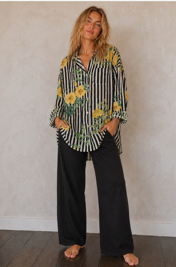 Jaded Gypsy Star Dreamer Top- Yellow Rose