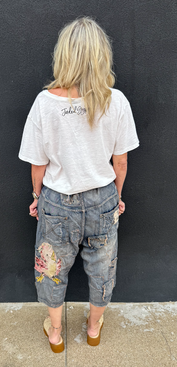 House of Jaded Gypsy Desert Drift Shorts- Flutter Away