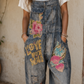 House Of Jaded Gypsy Sun Faded Trail Overalls - Love