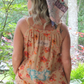 Jaded Gypsy Field of Flowers Tank