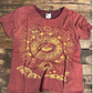 Jaded Gypsy Moon Dance Tee Wine Evil Eye