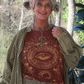 Jaded Gypsy Moon Dance Tee Wine Evil Eye