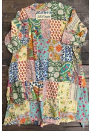 Jaded Gypsy Afternoon Garden Views Dress- O/S