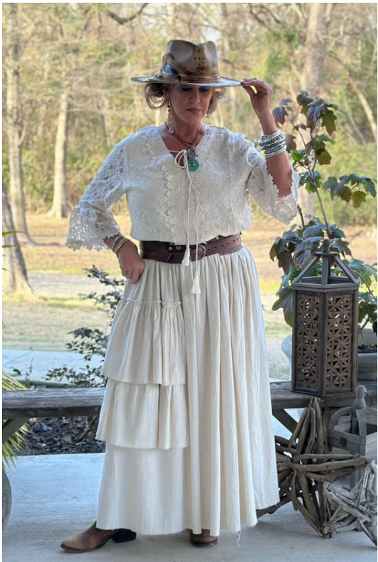 Jaded Gypsy Ripples in The Stream Skirt