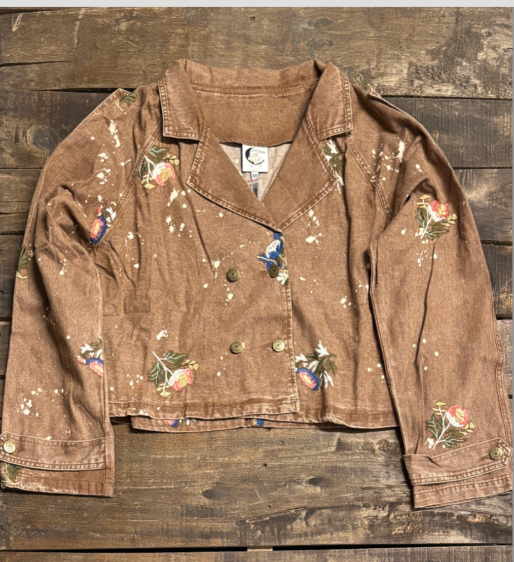 Timeworn Beauty Jacket | Embroidered Boho
