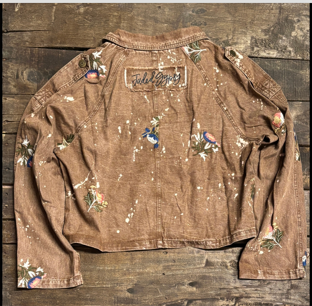 Timeworn Beauty Jacket | Embroidered Boho