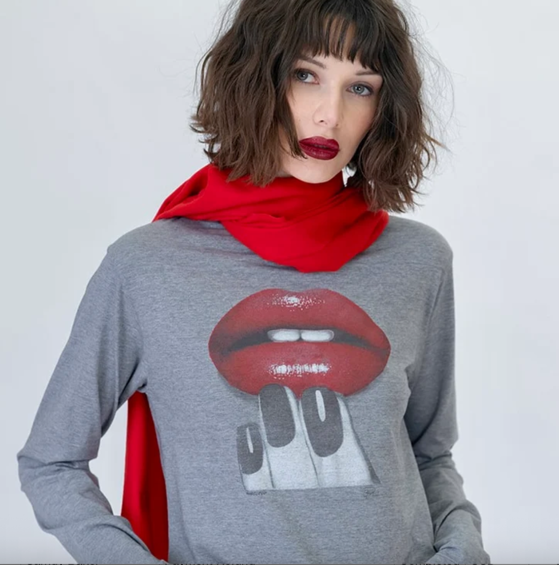 C Press Manicured Sunday Long Sleeve Tee