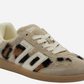 Back 70's Mohair Camel Butter Women's Sneakers | Luxe Streetwear