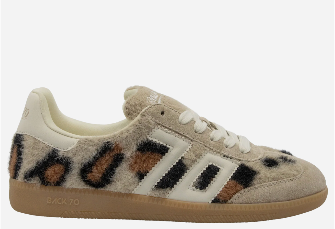 Back 70's Mohair Camel Butter Women's Sneakers | Luxe Streetwear