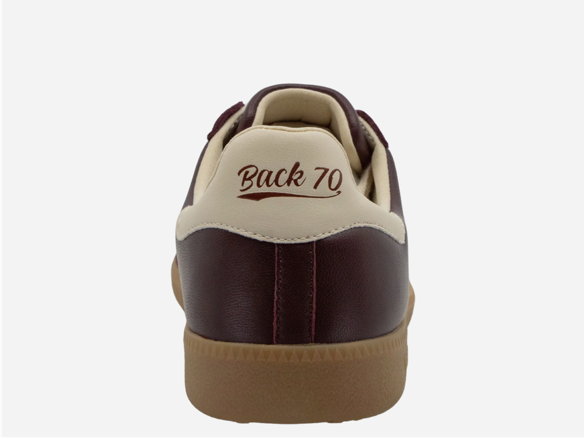 Back 70's Cloud W26 Wine & Cream Women's Sneakers | Luxe Streetwear