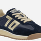 Back 70's Jogger N Navy & Gold Women's Sneakers | Luxe Streetwear