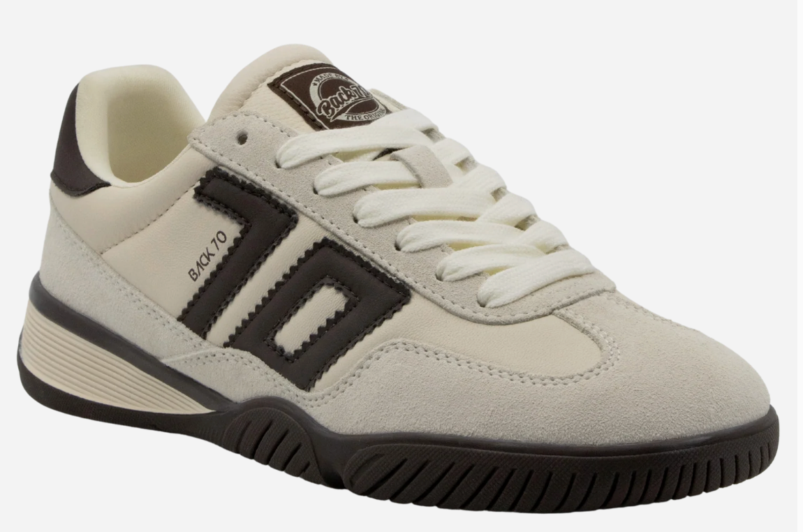 Back 70's Fireball Butter & Coffee Women's Sneakers | Luxe Streetwear