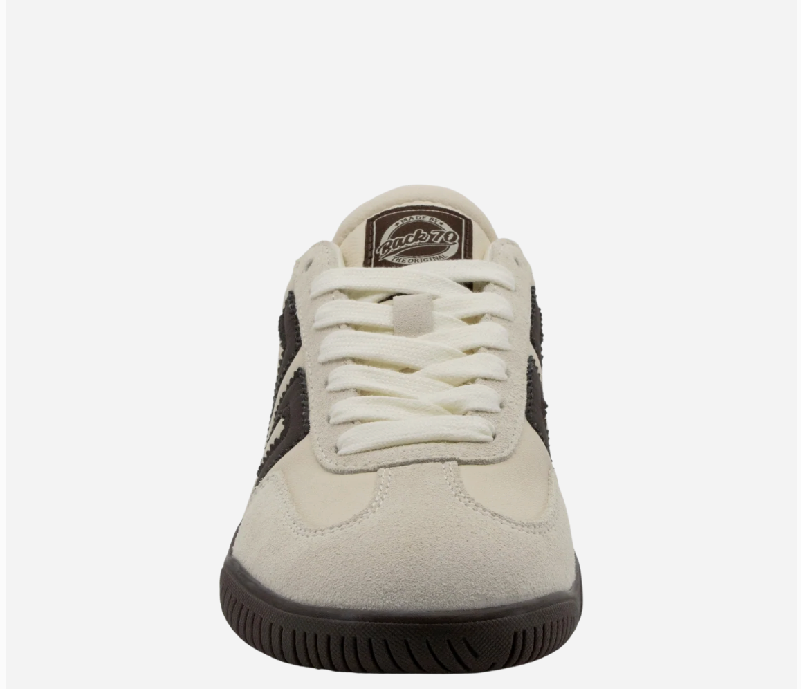 Back 70's Fireball Butter & Coffee Women's Sneakers | Luxe Streetwear