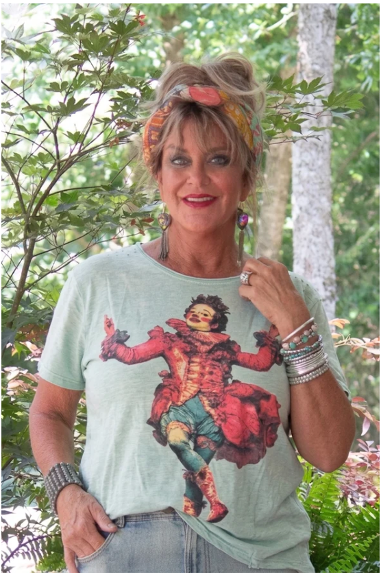 Jaded Gypsy Moon Dance Tee Joker of Love