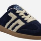 Back 70's Easter W26 Navy Teddy