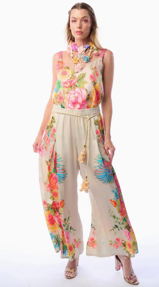 Aratta Earth Angels Pants- Peacock
