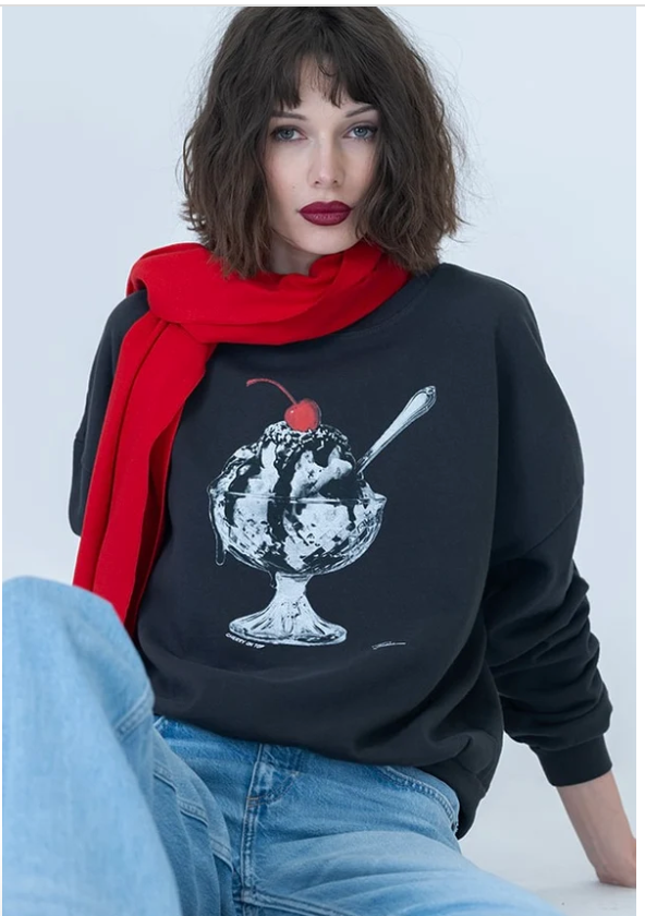 CPress Cherry On Top Cozy Sweatshirt