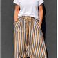 Jaded Gypsy Earthsong Harem Pants- Striped  PREORDER
