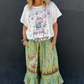 House of Jaded Gypsy Faded Garden Bloomers - Ocean