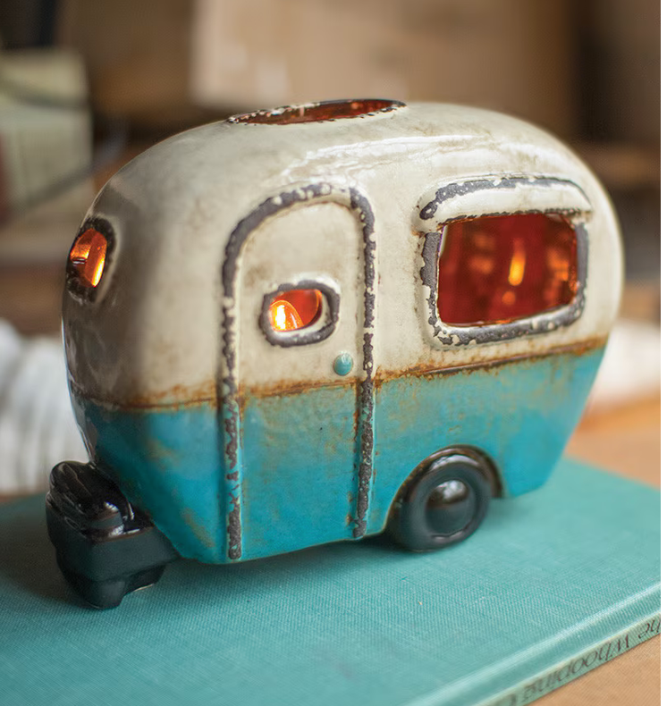 Ceramic Camper Lamp