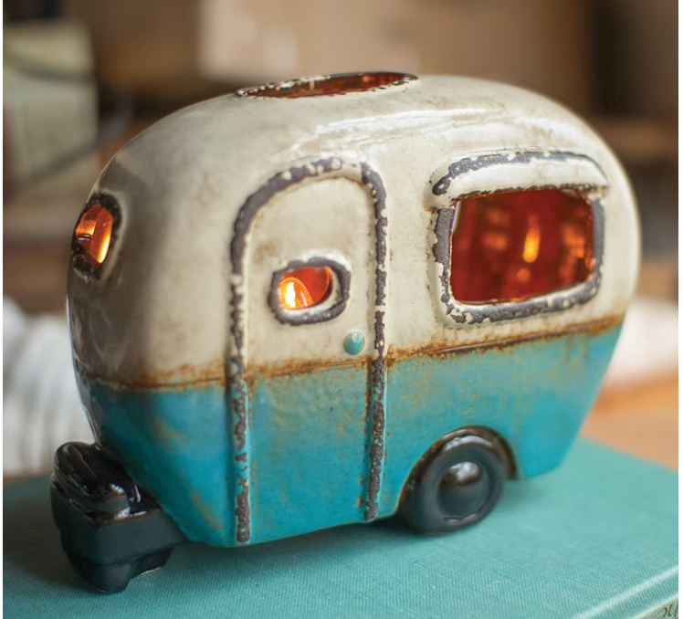 Ceramic Camper Lamp