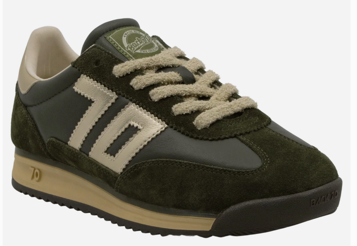 Back 70's W26 Jogger Forest Gold Sneaker