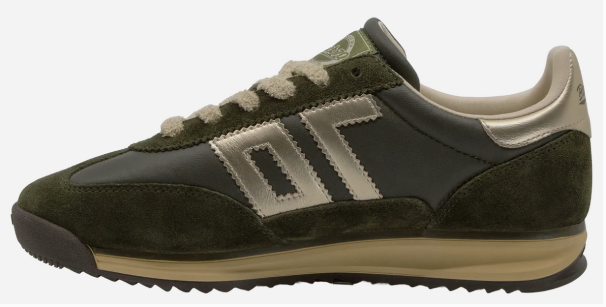 Back 70's W26 Jogger Forest Gold Sneaker