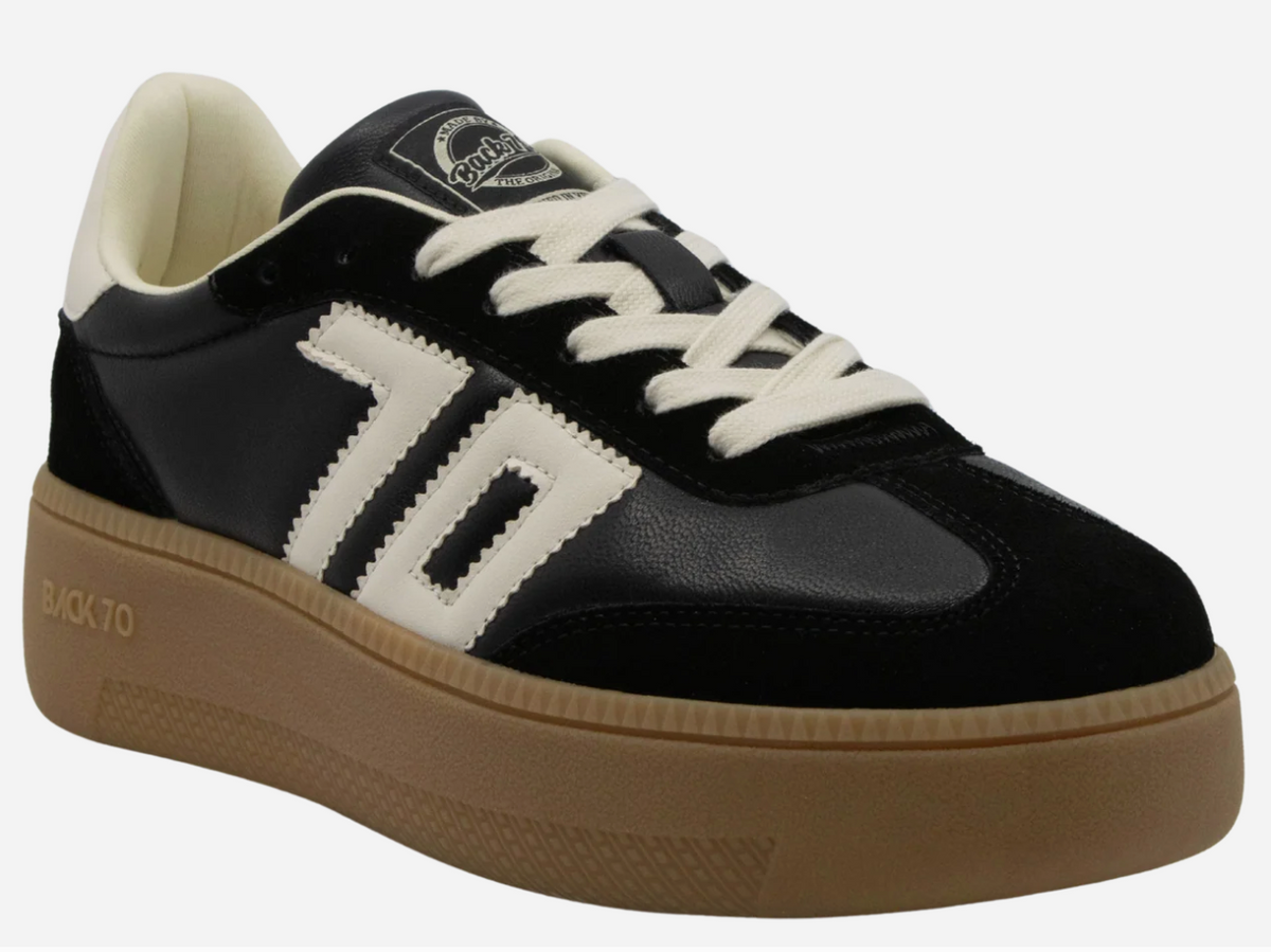 Back 70's XXL Black Butter Sneakers