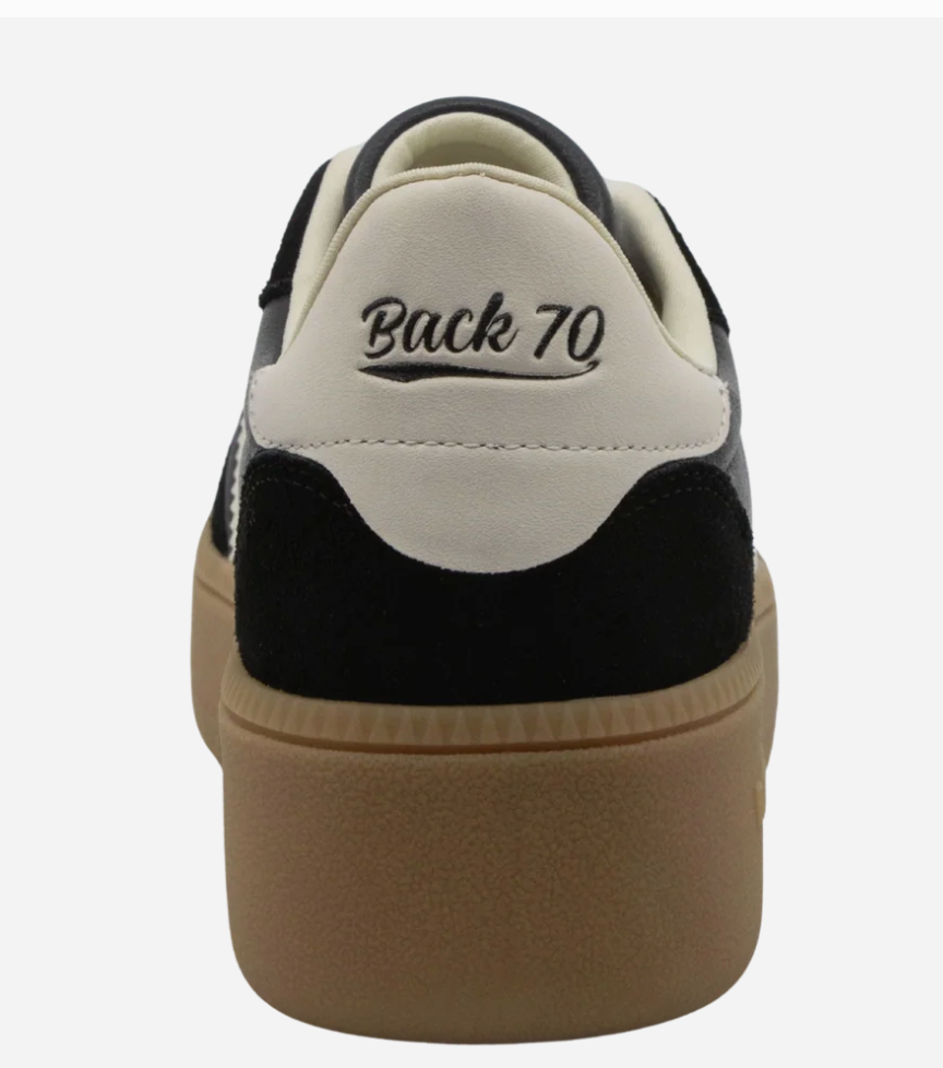 Back 70's XXL Black Butter Sneakers