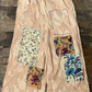 Jaded Gypsy Sweet Meadow Cotton Pants - Pale Pink