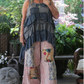 Jaded Gypsy Sweet Meadow Cotton Pants - Pale Pink