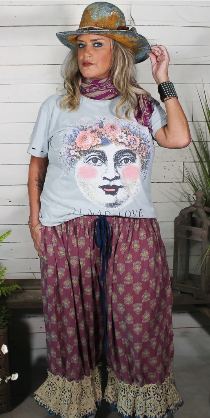 Jaded Gypsy Heirloom Dreams Floral Bloomers – Berry