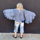 Jaded Gypsy Blooming Grace Top - Chambray O/S