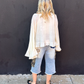 Jaded Gypsy Blooming Grace Top - Parchment