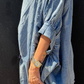 Morning Meadow Chambray Button-Down Top | Jaded Gypsy