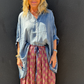 Morning Meadow Chambray Button-Down Top | Jaded Gypsy