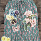 Jaded Gypsy Victorian Dreams Green Floral Bloomers