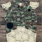 Jaded Gypsy Hidden Meadows Camo & Lace Vest