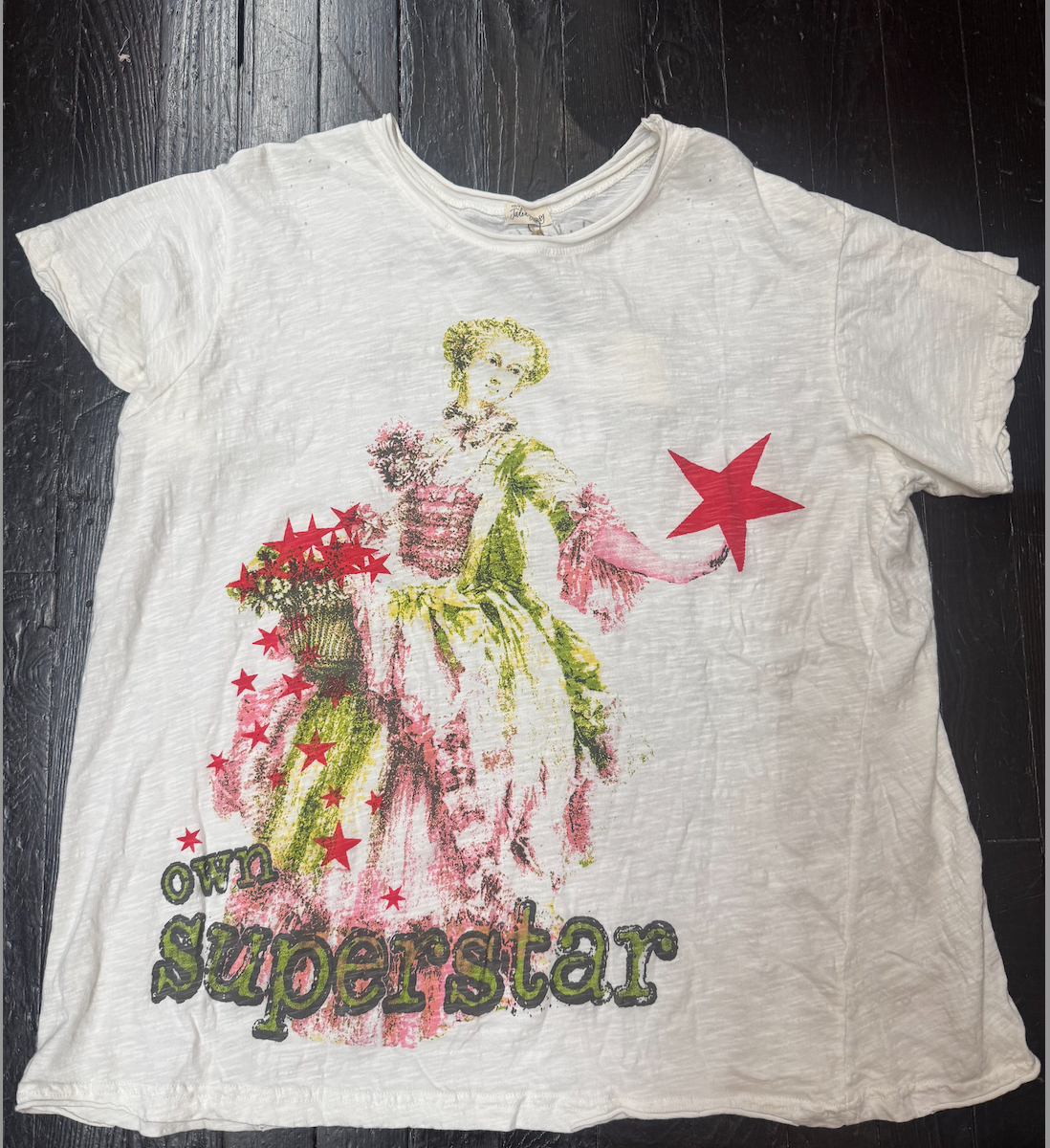 House of Jaded Gypsy Weathered and Worn Superstar Tee