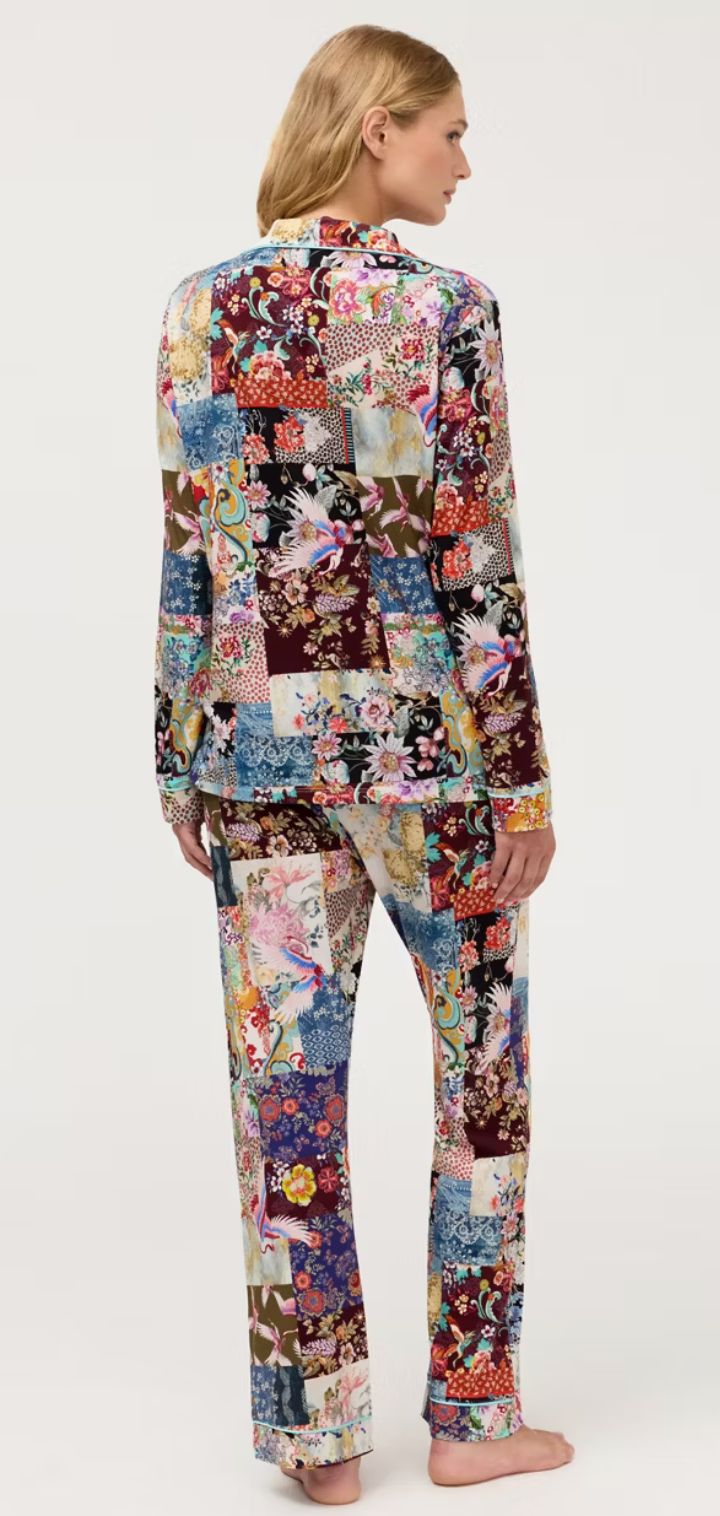 Johnny Was  Carly PJ Set - Fabiana Scarf