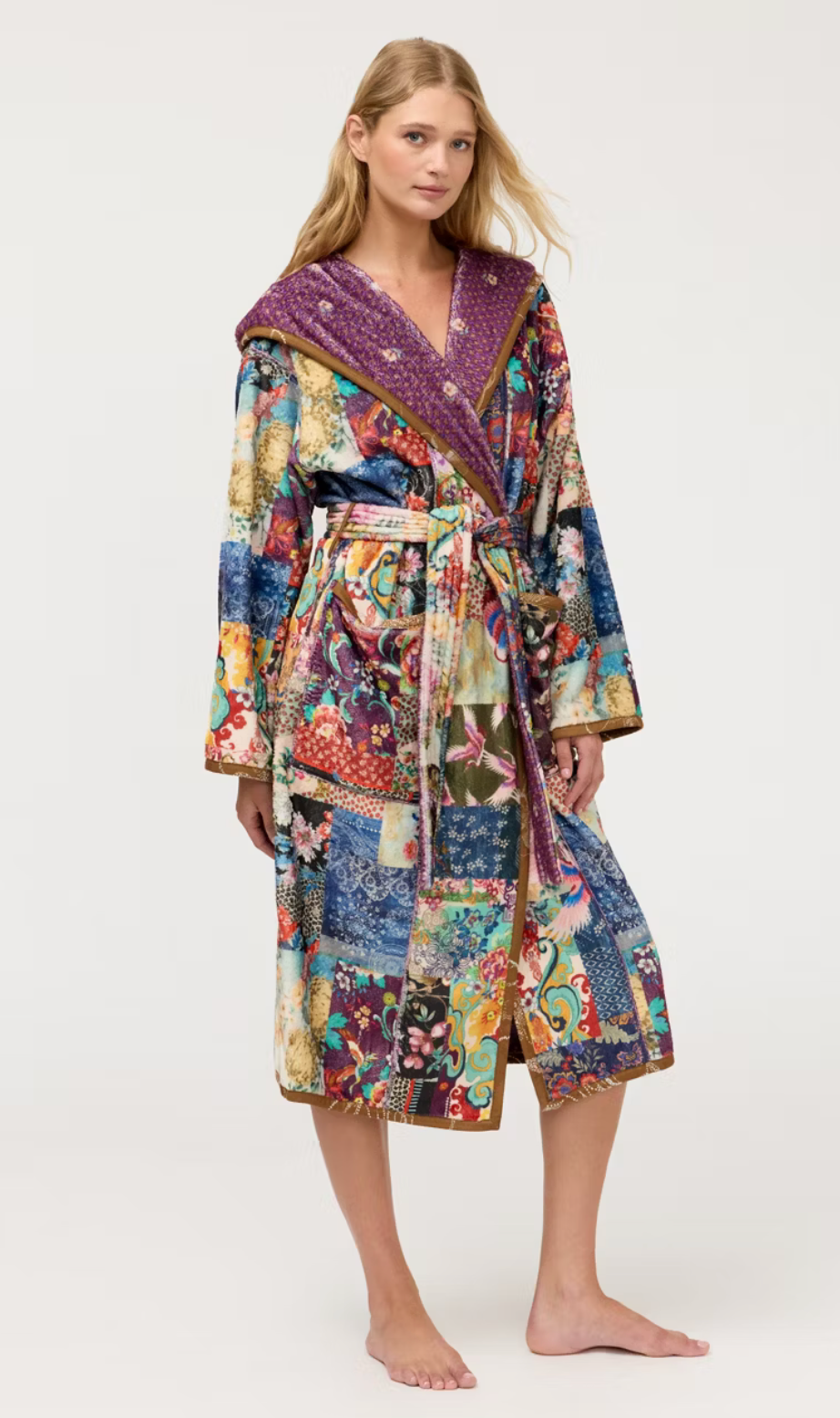 Johnny Was Aditi Reversible Robe - Fabiana Scarf