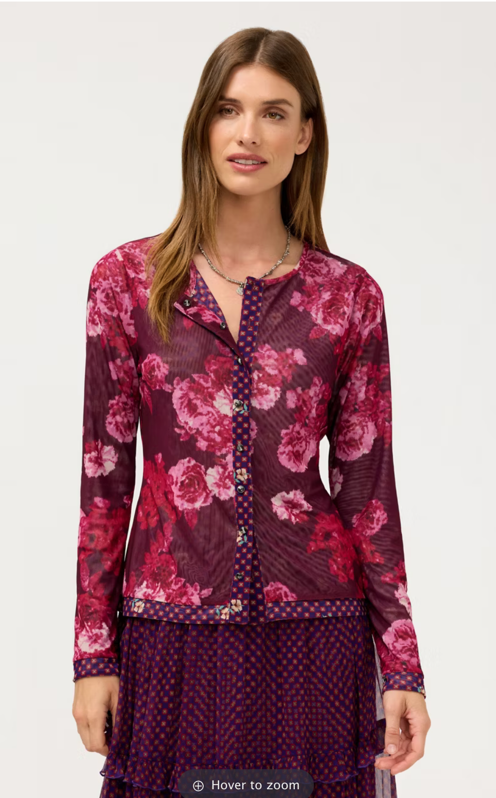 Johnny Was Caddey Cardigan Victorianne- Reversible