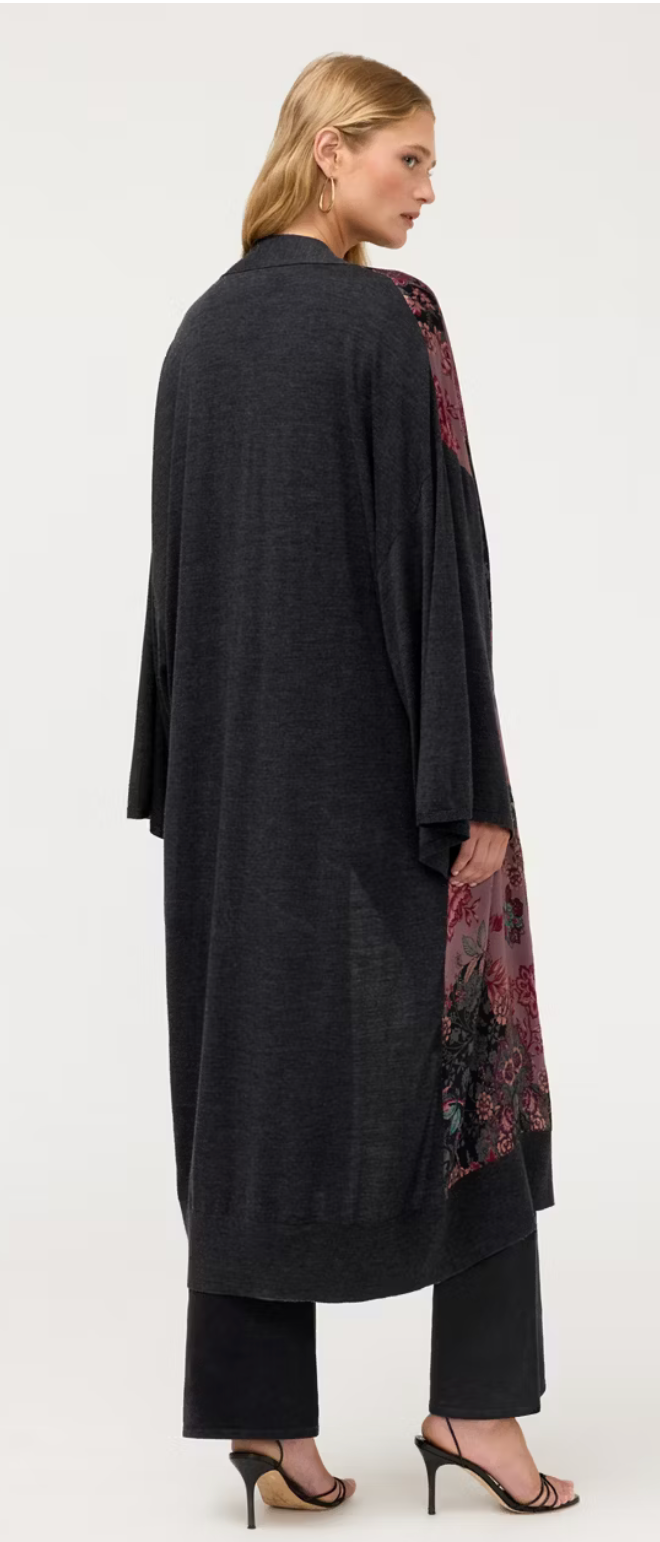 Johnny Was Printed Knit Kimono - Jemma