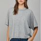 Heather grey Cashmere Blend Sweater