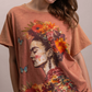 Dusty Rose Frida Tee