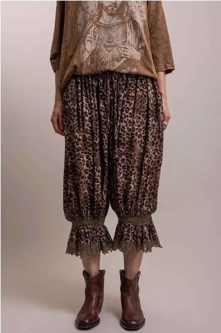 Brown Leopard Bloomers